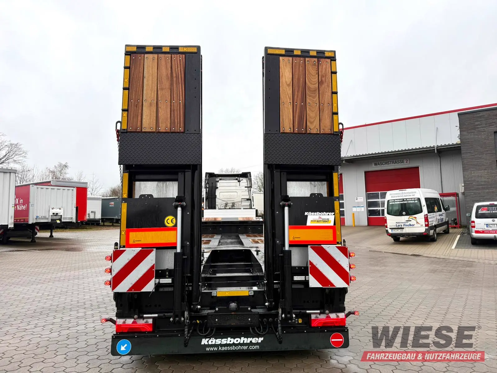 Kässbohrer K.SLA R 4 / 2N 18/40 Tieflader Radmulden