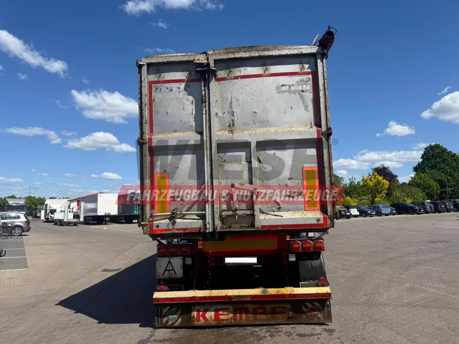 Kempf SKM 35/3 Stahl Kipper 50m³ Schrott