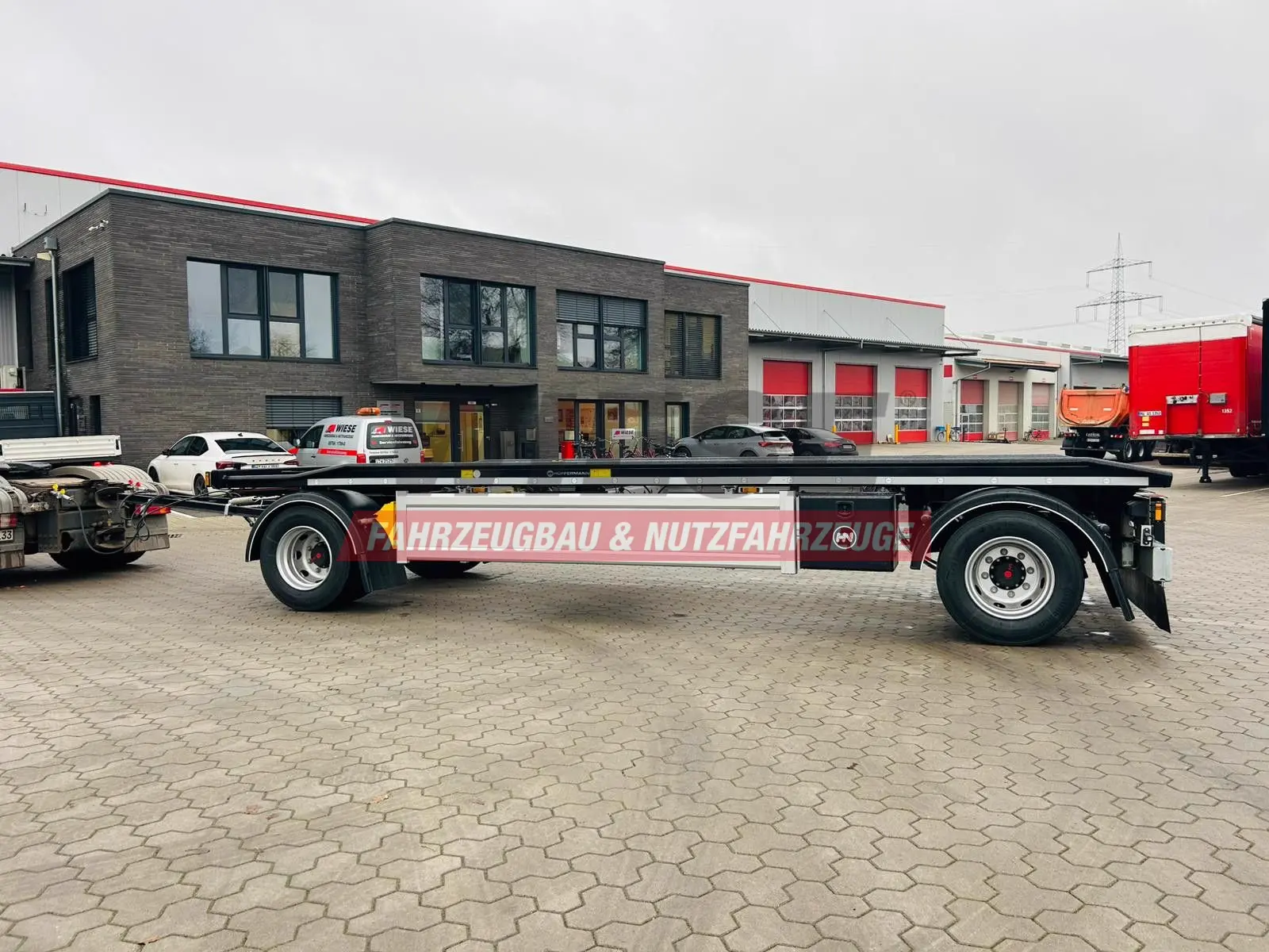 Hüffermann HAR 20.70 LS Aussenrollen Anhänger Sofort Verfüg