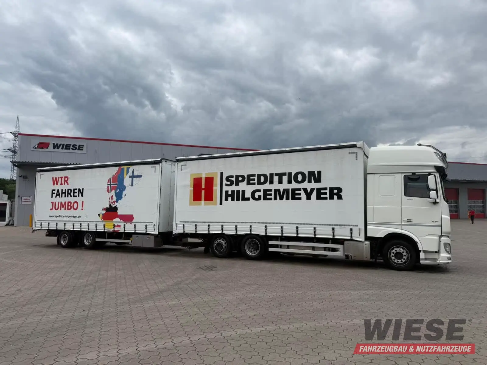 FBL Zentralachsanhänger Volumenaufbau von Wiese Fahrzeugmarkt in Petershagen kaufen ab 18500.00€