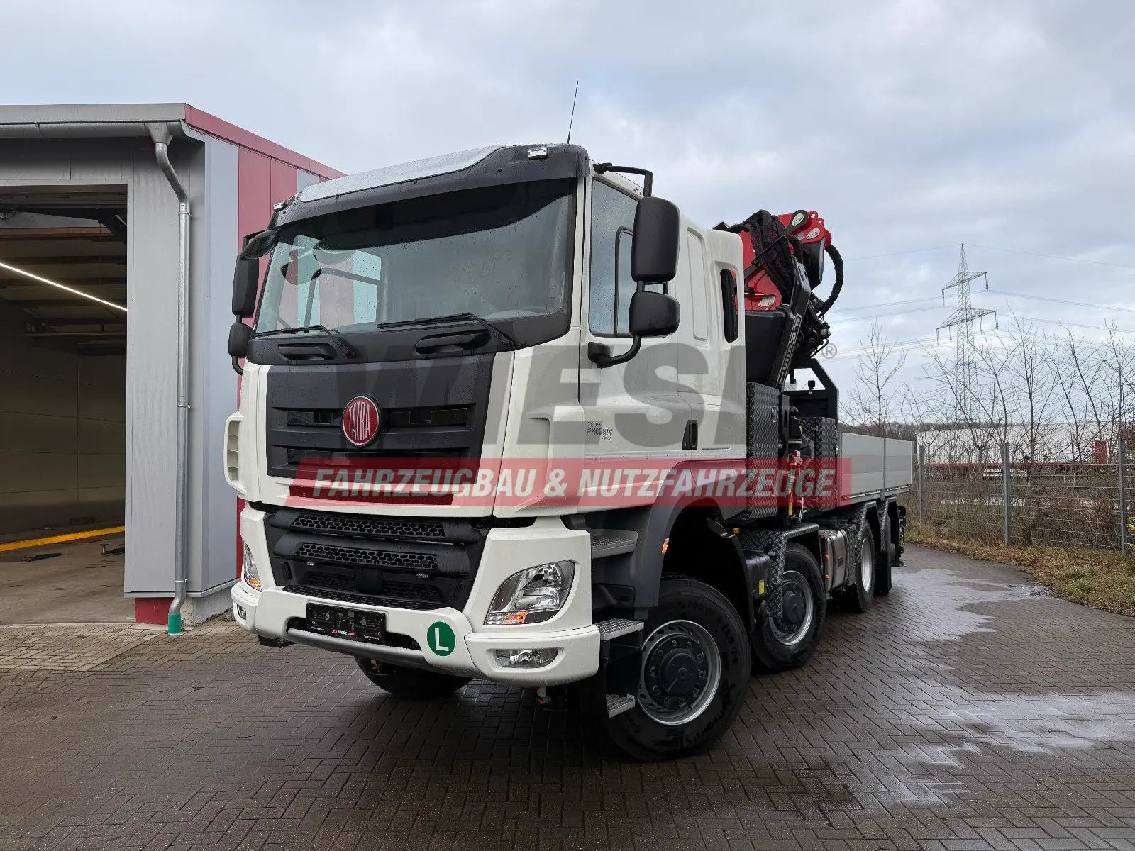 Tatra 41.500 8x8 Phoenix Fassi F710 Kran