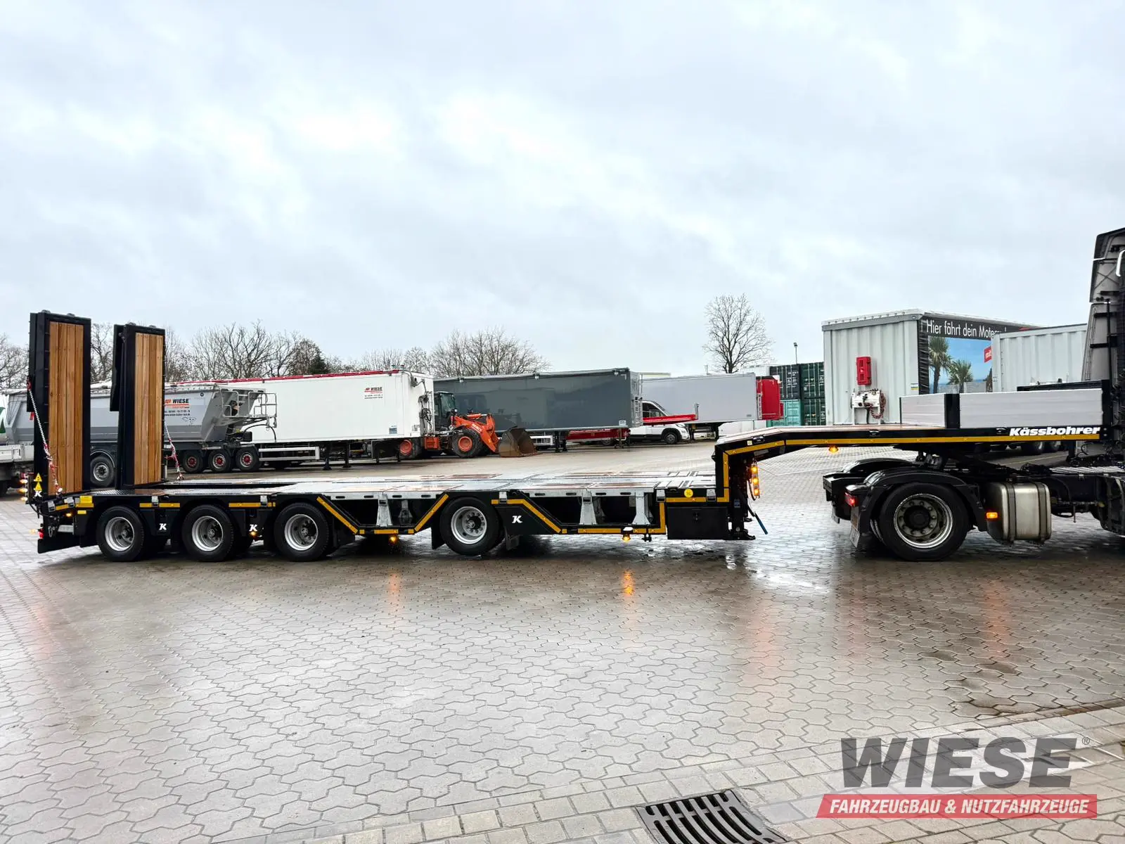 Kässbohrer K.SLA R 4 / 2N 18/40 Tieflader Radmulden