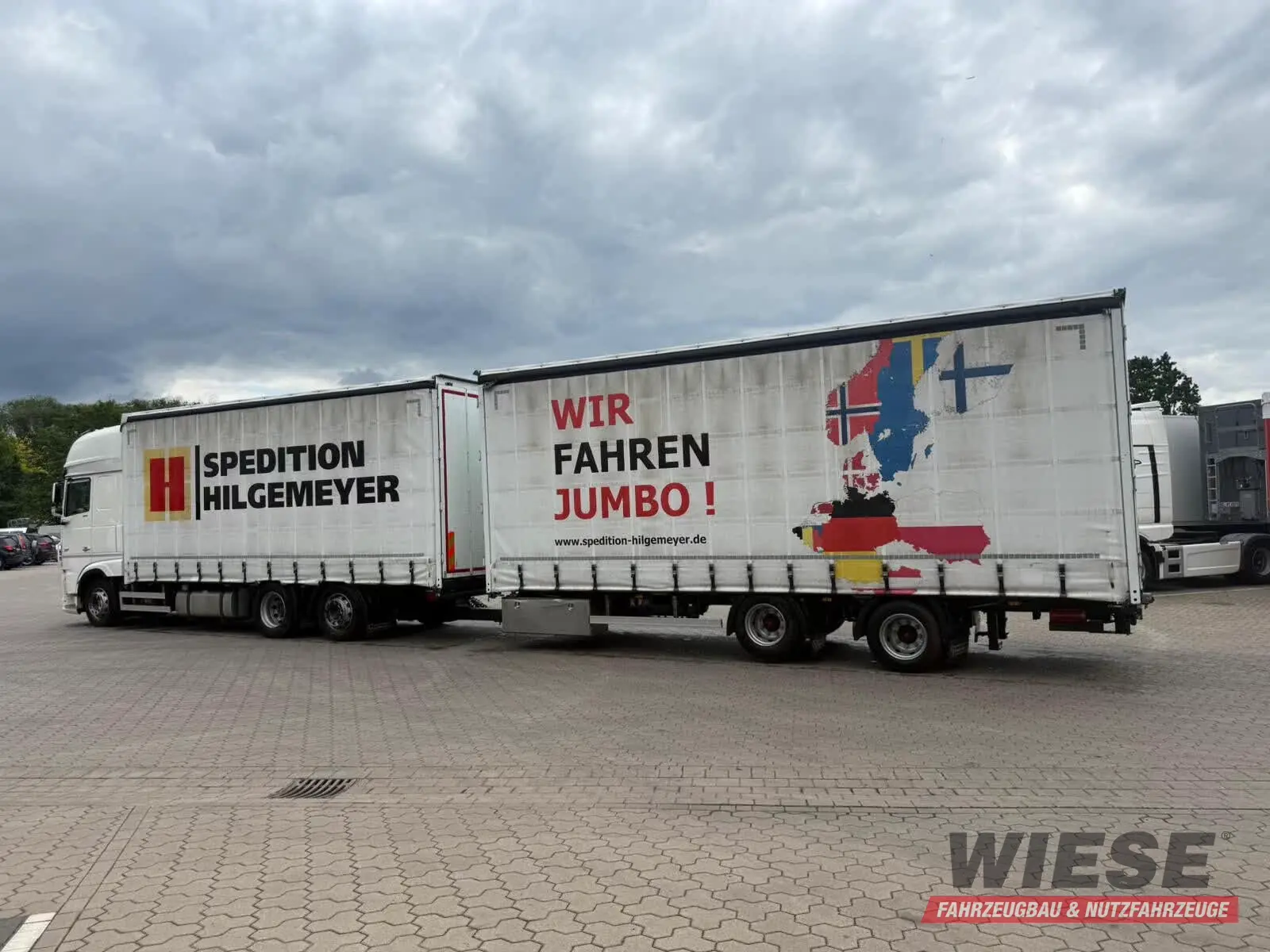 FBL Zentralachsanhänger Volumenaufbau von Wiese Fahrzeugmarkt in Petershagen kaufen ab 18500.00€