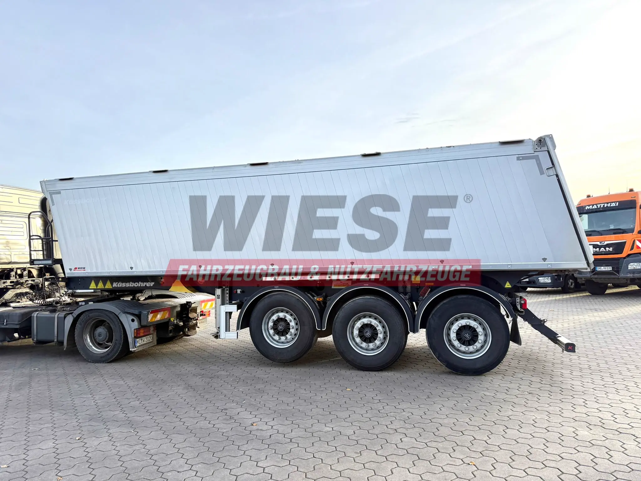 Kässbohrer K.SKA Aluminium Kipper 30m³ Top Zustand