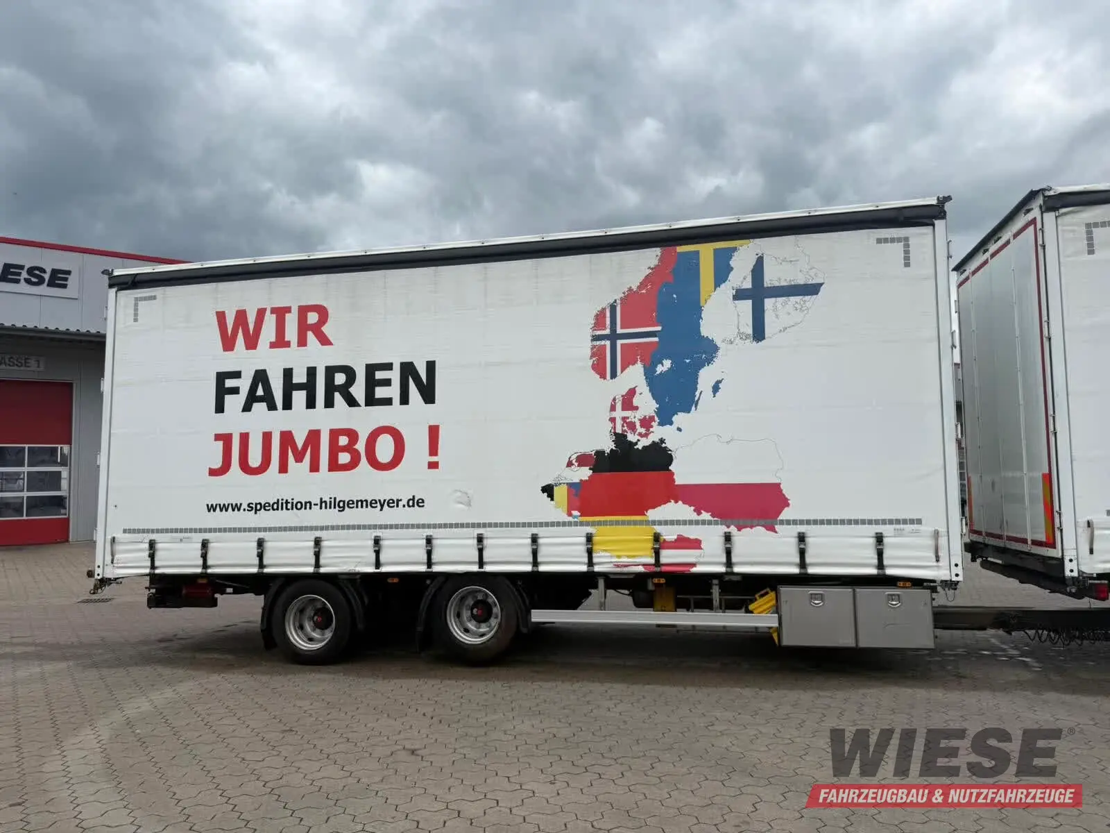 FBL Zentralachsanhänger Volumenaufbau von Wiese Fahrzeugmarkt in Petershagen kaufen ab 18500.00€
