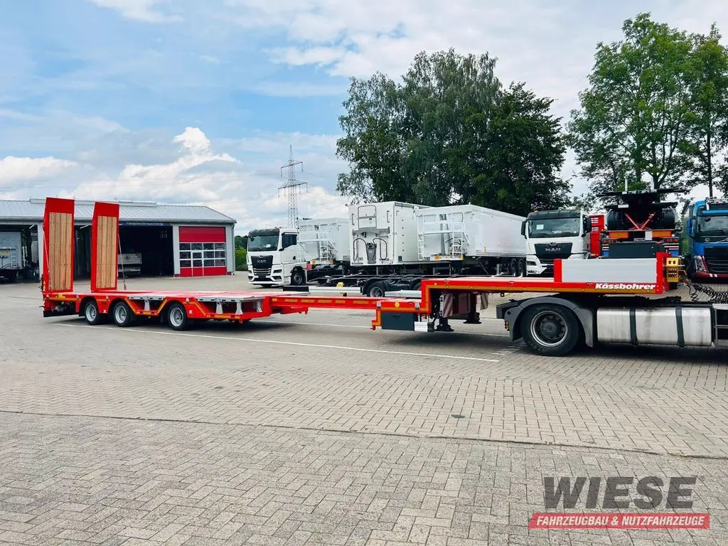 Kässbohrer K.SLA.HS Tieflader teleskopierbar hydr. Hochbett