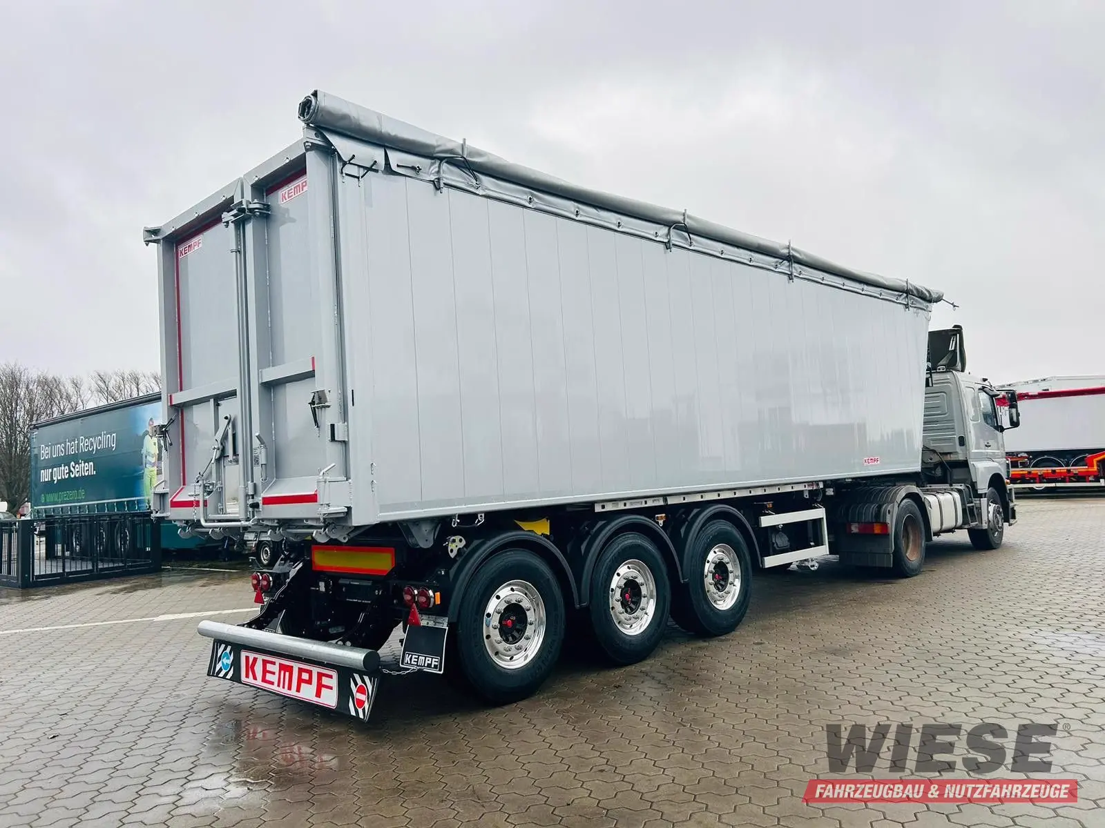 Kempf SKM 36/3 AK Alu Kipper 55 m³ Waschgerät