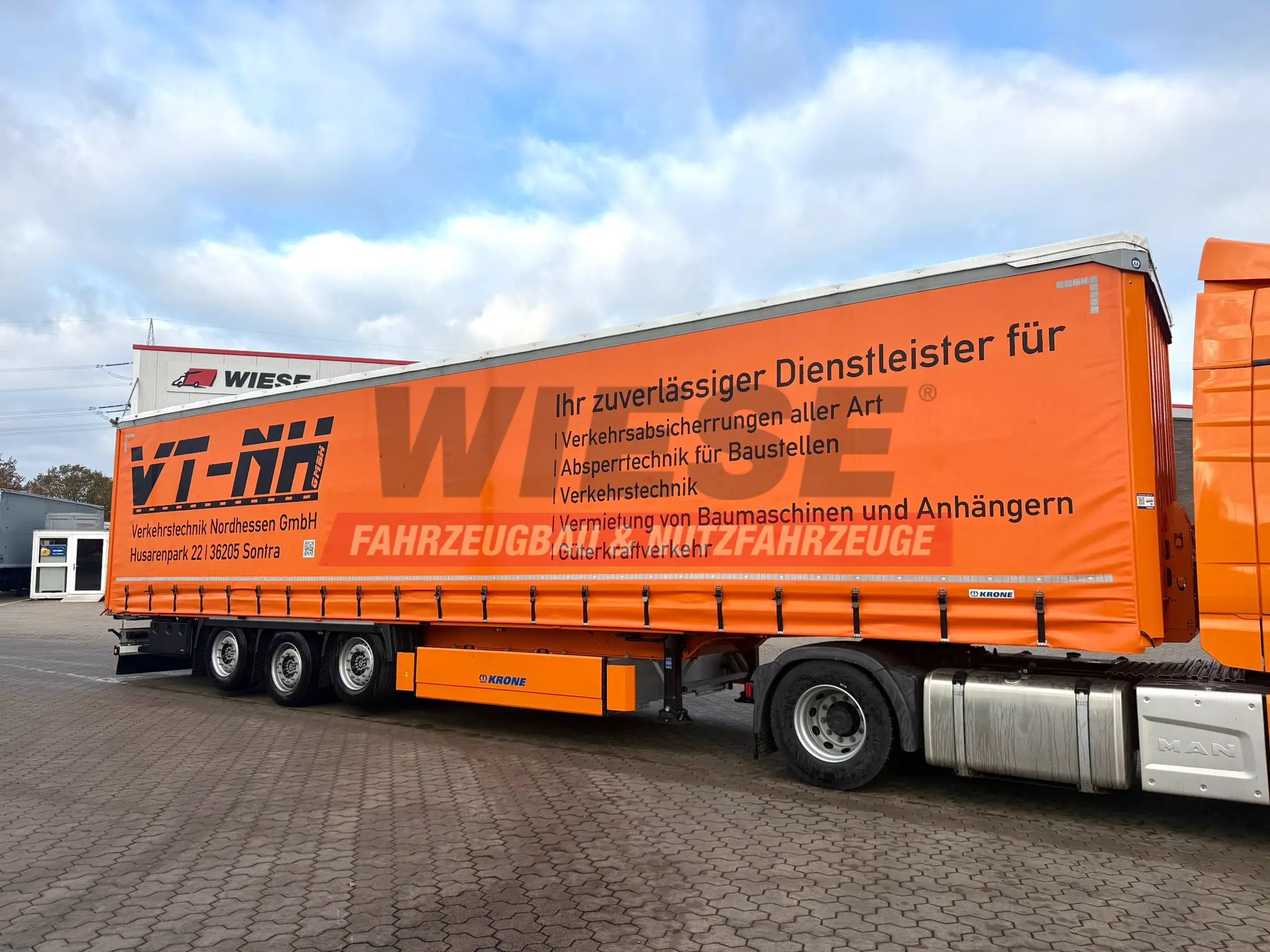 Krone Schiebeplanen Auflieger Code XL