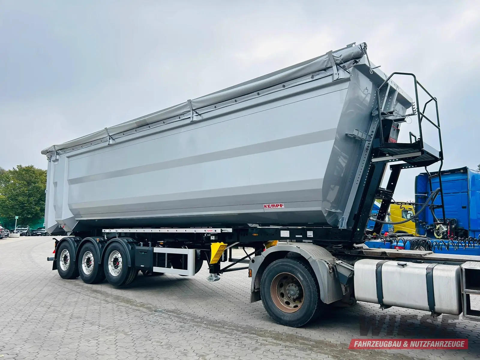 Kempf SKM 36/3 SR-Membran Stahl Halbrundmulde 50m³