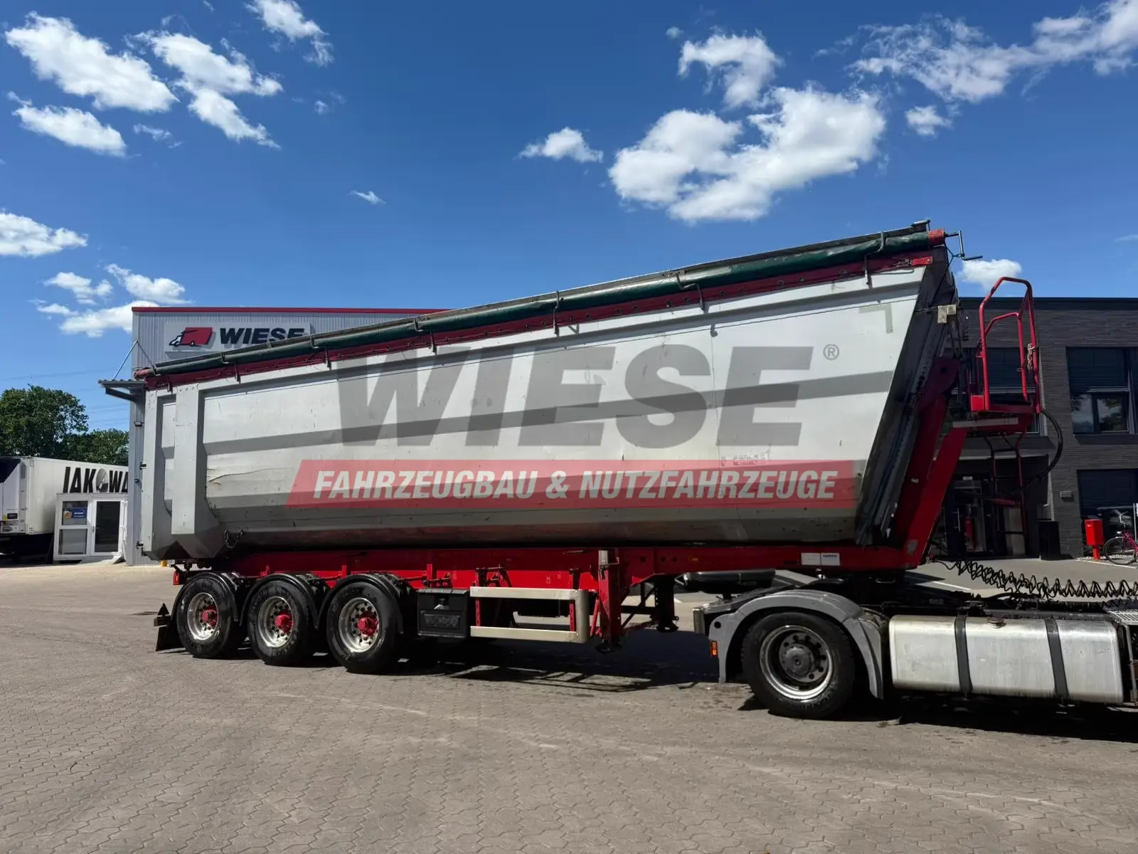 Kempf SKM 35/3 Stahl Kipper 50m³ Schrott