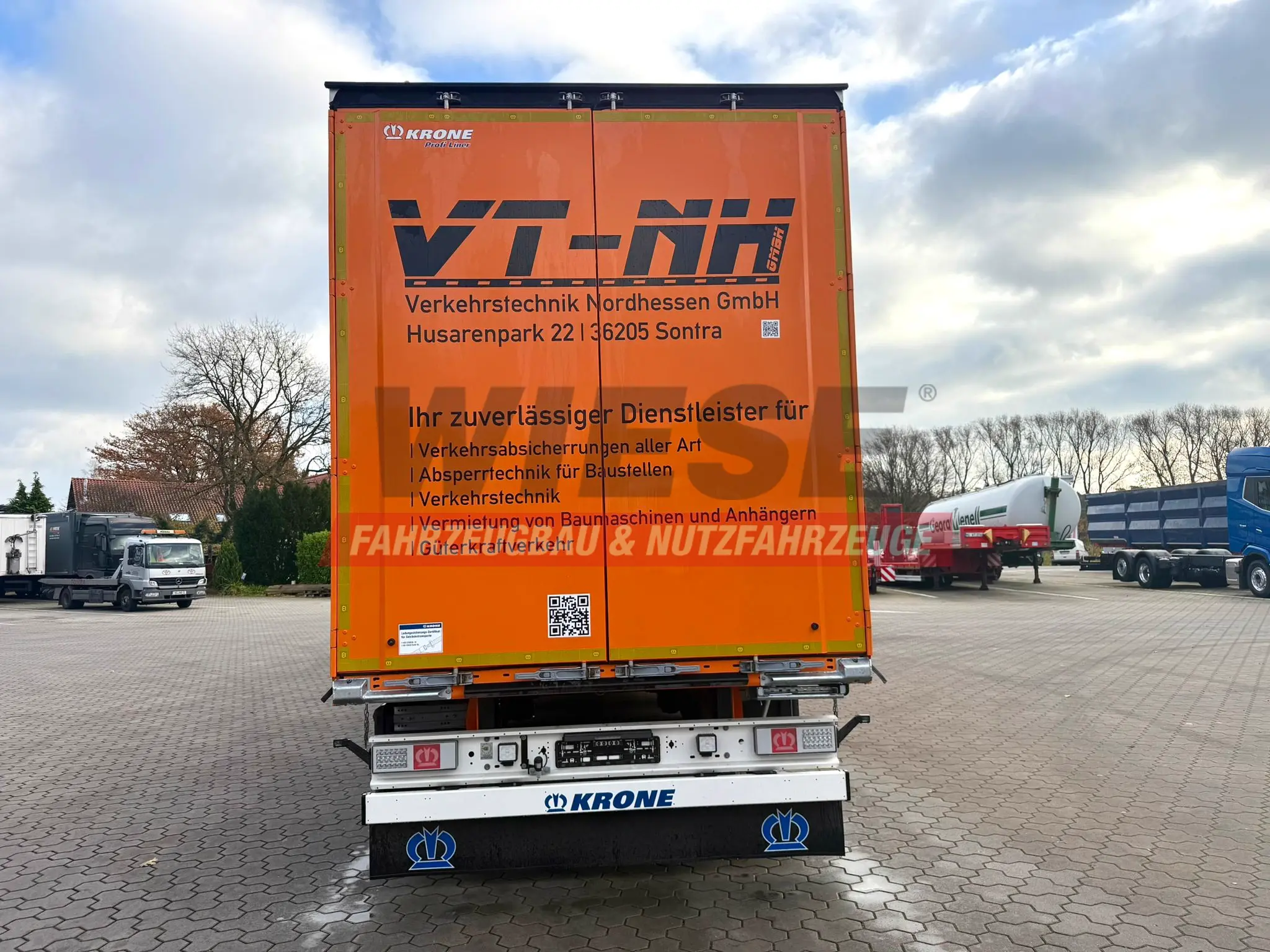 Krone Schiebeplanen Auflieger Code XL