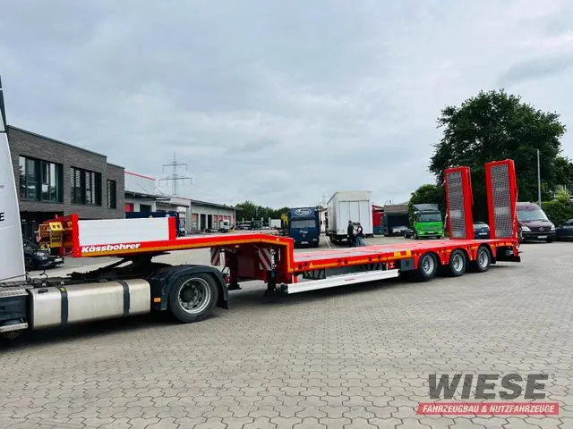 Kässbohrer SLS.HS Tieflader mit hydr. Schwanenhals